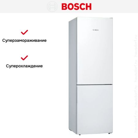 Двухкамерный холодильник Bosch KGE36AWCA купить за 99&nbsp;670.46 ₽ в Москве с доставкой по РФ