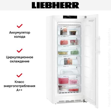 Морозильник Liebherr GN 4635 Comfort NoFrost купить за 276&nbsp;990.10 ₽ в Москве с доставкой по РФ