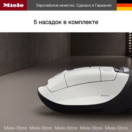 Пылесос Miele SGDF3 Complete C3 Active Parquet белый лотос купить за 59&nbsp;200 ₽ в Москве с доставкой по РФ