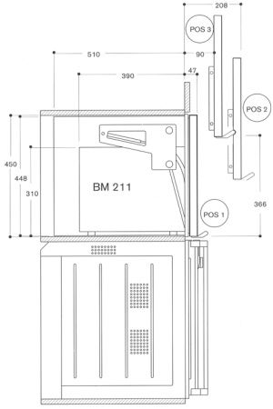 Микроволновая печь Gaggenau BM 211-100 купить за 149&nbsp;999 ₽ в Москве с доставкой по РФ