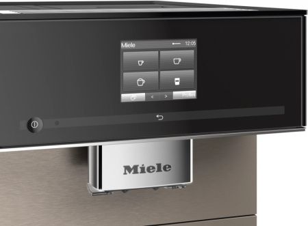 Кофемашина Miele CM 7550 OBSW CoffeePassion - купить онлайн, цена 376 800 ₽, стоимость доставки по МСК и РФ от 300 рублей, заказать сейчас! Кофемашина Miele CM 7550 OBSW CoffeePassion купить за 376 800 ₽ в Москве с доставкой по РФ
