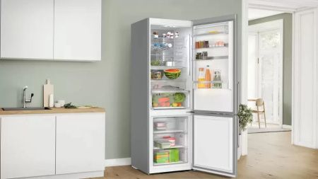Двухкамерный холодильник Bosch KGN49AIBT - купить онлайн, цена 187 370.60 ₽, стоимость доставки по МСК и РФ от 300 рублей, заказать сейчас! Двухкамерный холодильник Bosch KGN49AIBT купить за 187 370.60 ₽ в Москве с доставкой по РФ