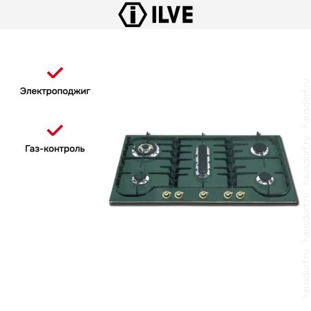 Варочная панель Ilve H90PCNV Green купить за 129&nbsp;999 ₽ в Москве с доставкой по РФ