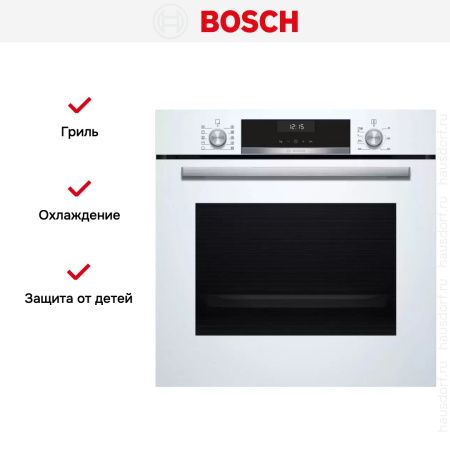 Духовой шкаф Bosch HBG517CW1S купить за 113&nbsp;750.15 ₽ в Москве с доставкой по РФ