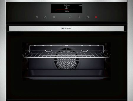 Компактный духовой шкаф Neff C18FT48N1 - купить онлайн, цена 377 200 ₽, стоимость доставки по МСК и РФ от 300 рублей, заказать сейчас! Компактный духовой шкаф Neff C18FT48N1 купить за 377 200 ₽ в Москве с доставкой по РФ