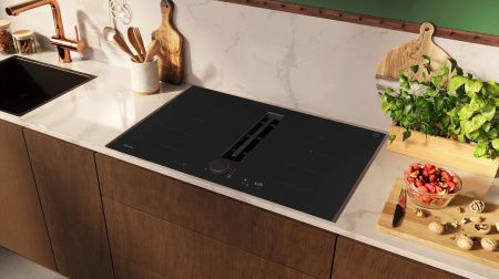 Индукционная варочная панель со встроенной вытяжкой Neff V68YYX4C0 купить за 298&nbsp;900 ₽ в Москве с доставкой по РФ