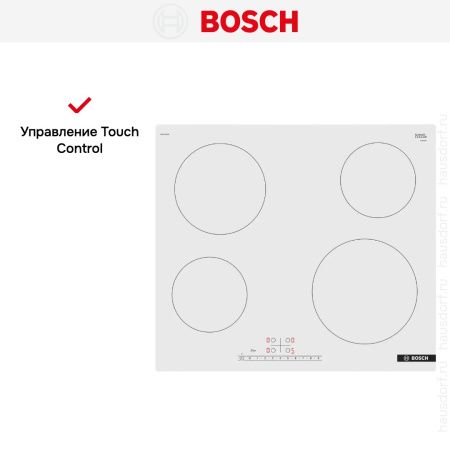 Электрическая варочная панель Bosch PKE612FA2E купить за 56&nbsp;120.38 ₽ в Москве с доставкой по РФ
