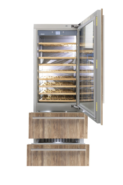 Винный шкаф Fhiaba S7490HWT6 - купить онлайн, цена 19 202 ₽, стоимость доставки по МСК и РФ от 300 рублей, заказать сейчас! Винный шкаф Fhiaba S7490HWT6 - купить за 19 202 ₽ в Москве с доставкой по РФ