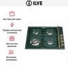 Варочная панель Ilve H360CNV Green - купить онлайн, цена 129 999 ₽, стоимость доставки по МСК и РФ от 300 рублей, заказать сейчас! Варочная панель Ilve H360CNV Green купить за 129 999 ₽ в Москве с доставкой по РФ