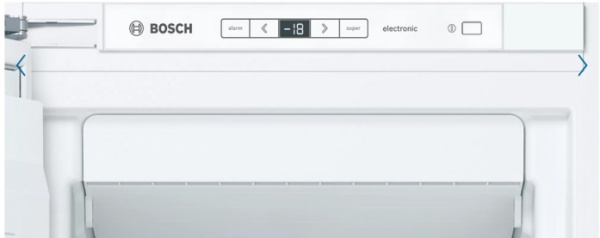 Встраиваемая морозильная камера Bosch GIN 81 AEF0 - купить онлайн, цена 139 460.14 ₽, стоимость доставки по МСК и РФ от 300 рублей, заказать сейчас! Встраиваемая морозильная камера Bosch GIN 81 AEF0 - купить за 139 460.14 ₽ в Москве с доставкой по РФ