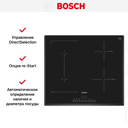 Варочная панель Bosch PVS651FB5E купить за 148&nbsp;750.43 ₽ в Москве с доставкой по РФ