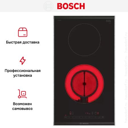 Варочная панель Bosch PKF375FP2E купить за 45&nbsp;380.19 ₽ в Москве с доставкой по РФ