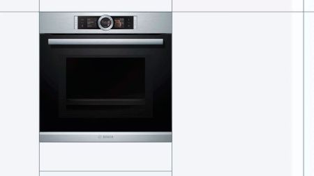 Духовой шкаф Bosch HMG6764S1 купить за 243&nbsp;520.10 ₽ в Москве с доставкой по РФ