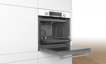 Встраиваемый духовой шкаф BOSCH HBG537EW0R купить за 90&nbsp;855.33 ₽ в Москве с доставкой по РФ