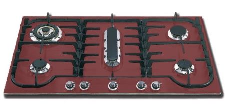 Варочная панель Ilve H90PCV Burgundy - купить онлайн, цена 129 999 ₽, стоимость доставки по МСК и РФ от 300 рублей, заказать сейчас! Варочная панель Ilve H90PCV Burgundy купить за 129 999 ₽ в Москве с доставкой по РФ