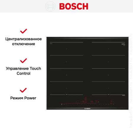 Индукционная варочная панель Bosch PXX675DC1E купить за 110&nbsp;630.18 ₽ в Москве с доставкой по РФ