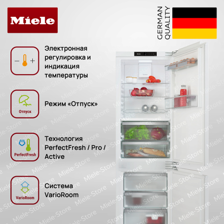 Встраиваемый холодильник Miele KFN 7744 E купить за 292&nbsp;500 ₽ в Москве с доставкой по РФ