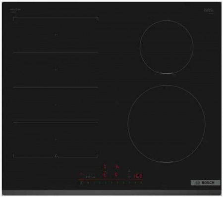 Индукционная варочная панель Bosch PIX631HC1E - купить онлайн, цена 107 870.10 ₽, стоимость доставки по МСК и РФ от 300 рублей, заказать сейчас! Индукционная варочная панель Bosch PIX631HC1E купить за 107 870.10 ₽ в Москве с доставкой по РФ
