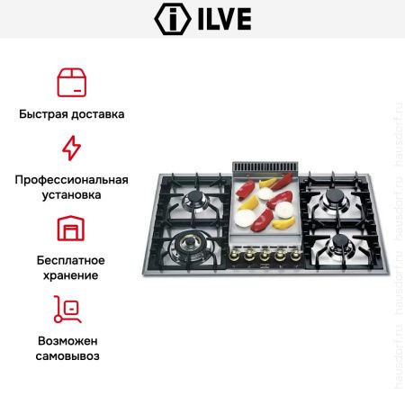 Варочная панель Ilve HP95FC-N купить за 129&nbsp;999 ₽ в Москве с доставкой по РФ