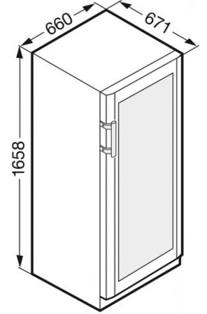 Винный шкаф Liebherr WT 4677 Vinidor купить за в Москве с доставкой по РФ