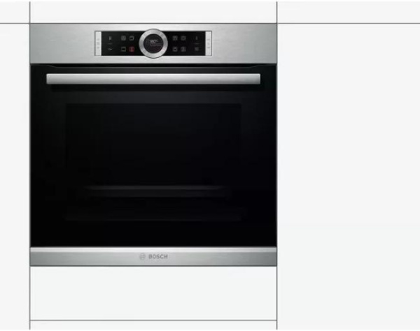 Духовой шкаф Bosch HBG 6750S1 - купить за 156&nbsp;130.47 ₽ в Москве с доставкой по РФ
