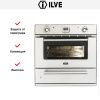 Духовой шкаф Ilve 600LZE4-WD - купить онлайн, цена 299 999 ₽, стоимость доставки по МСК и РФ от 300 рублей, заказать сейчас! Духовой шкаф Ilve 600LZE4-WD купить за 299 999 ₽ в Москве с доставкой по РФ