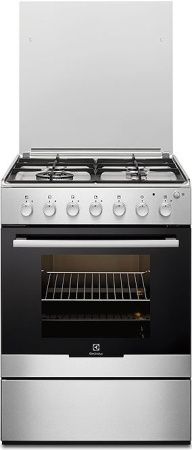 Газовая плита Electrolux EKG 96110 CX - купить онлайн, цена 61 000 ₽, стоимость доставки по МСК и РФ от 300 рублей, заказать сейчас! Газовая плита Electrolux EKG 96110 CX купить за 61 000 ₽ в Москве с доставкой по РФ
