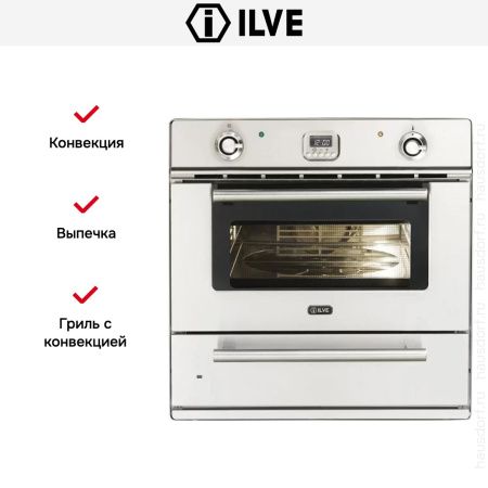 Духовой шкаф Ilve 600LZE4-SC купить за 299&nbsp;999 ₽ в Москве с доставкой по РФ