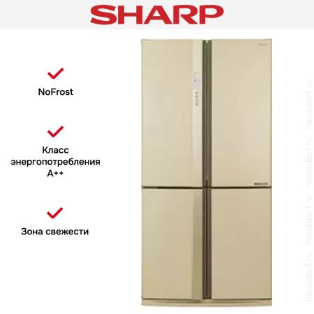 Холодильник Side by Side Sharp SJEX93PBE купить за 234&nbsp;990.13 ₽ в Москве с доставкой по РФ