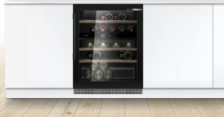 Встраиваемый винный шкаф Bosch KUW21AHG0 купить за 254&nbsp;600.80 ₽ в Москве с доставкой по РФ