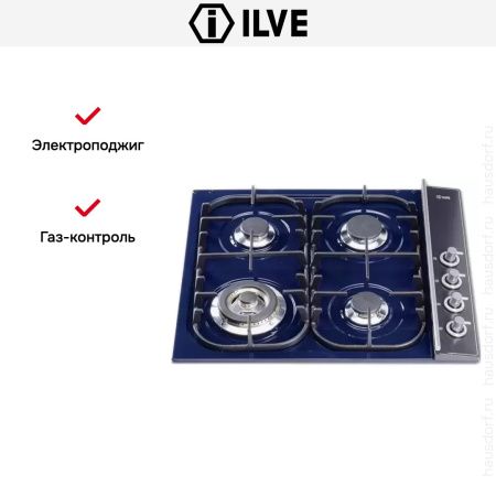 Варочная панель Ilve H360CNV Blue купить за 129&nbsp;999 ₽ в Москве с доставкой по РФ