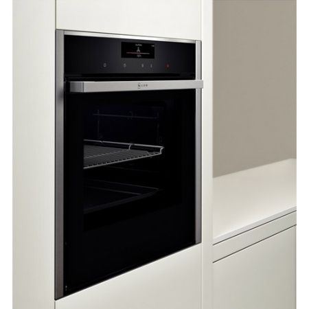 Духовой шкаф Neff B58CT64N0 - купить онлайн, цена 374 700 ₽, стоимость доставки по МСК и РФ от 300 рублей, заказать сейчас! Духовой шкаф Neff B58CT64N0 купить за 374 700 ₽ в Москве с доставкой по РФ