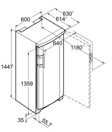 Морозильник Liebherr GN 2323 Comfort NoFrost купить за 159&nbsp;890.20 ₽ в Москве с доставкой по РФ