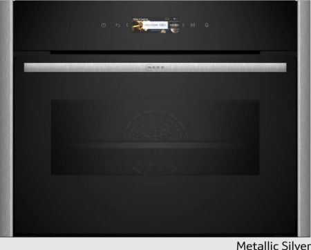 Компактный духовой шкаф с микроволнами Neff C29MR21Y0 - купить онлайн, цена 259 900 ₽, стоимость доставки по МСК и РФ от 300 рублей, заказать сейчас! Компактный духовой шкаф с микроволнами Neff C29MR21Y0 купить за 259 900 ₽ в Москве с доставкой по РФ