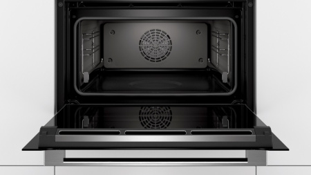 Компактный встраиваемый духовой шкаф-пароварка BOSCH CSG656RB7 купить за 398&nbsp;985.60 ₽ в Москве с доставкой по РФ