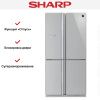 Многокамерный холодильник Sharp SJ-FS 97 VSL - купить онлайн, цена 295 990.10 ₽, стоимость доставки по МСК и РФ от 300 рублей, заказать сейчас! Многокамерный холодильник Sharp SJ-FS 97 VSL купить за 295 990.10 ₽ в Москве с доставкой по РФ