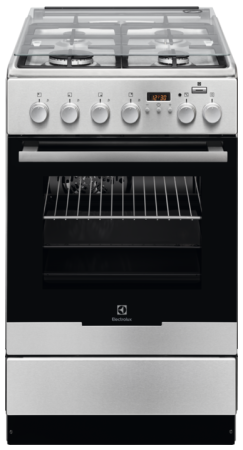 Комбинированная плита Electrolux EKK954904X - купить онлайн, цена 62 700 ₽, стоимость доставки по МСК и РФ от 300 рублей, заказать сейчас! Комбинированная плита Electrolux EKK954904X купить за 62 700 ₽ в Москве с доставкой по РФ