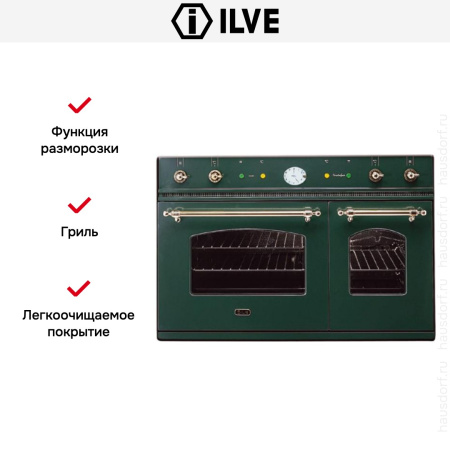 Духовой шкаф Ilve D 900-NMP VS купить за 299&nbsp;999 ₽ в Москве с доставкой по РФ