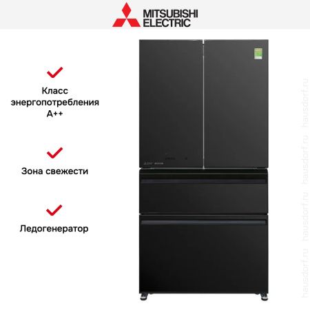 Холодильник Mitsubishi Electric MR-LXR68EM-GBK-R - купить онлайн, цена 259 950.37 ₽, стоимость доставки по МСК и РФ от 300 рублей, заказать сейчас! Холодильник Mitsubishi Electric MR-LXR68EM-GBK-R купить за 259 950.37 ₽ в Москве с доставкой по РФ