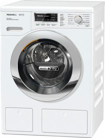 Стирально-сушильная машина Miele WTH 120 WPM - купить онлайн, цена 225 000 ₽, стоимость доставки по МСК и РФ от 300 рублей, заказать сейчас! Стирально-сушильная машина Miele WTH 120 WPM купить за 225 000 ₽ в Москве с доставкой по РФ