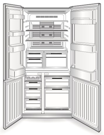 Холодильник Mitsubishi Electric MR-LR78EN-GBK-R - купить онлайн, цена 279 950.39 ₽, стоимость доставки по МСК и РФ от 300 рублей, заказать сейчас! Холодильник Mitsubishi Electric MR-LR78EN-GBK-R купить за 279 950.39 ₽ в Москве с доставкой по РФ