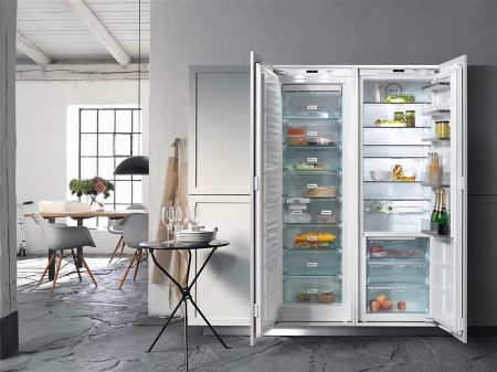 Встраиваемый холодильник Miele K37472iD - купить онлайн, цена 985 700 ₽, стоимость доставки по МСК и РФ от 300 рублей, заказать сейчас! Встраиваемый холодильник Miele K37472iD купить за 985 700 ₽ в Москве с доставкой по РФ