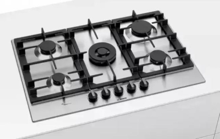 Газовая варочная панель BOSCH PCQ7A5B90 купить за 113&nbsp;985.30 ₽ в Москве с доставкой по РФ