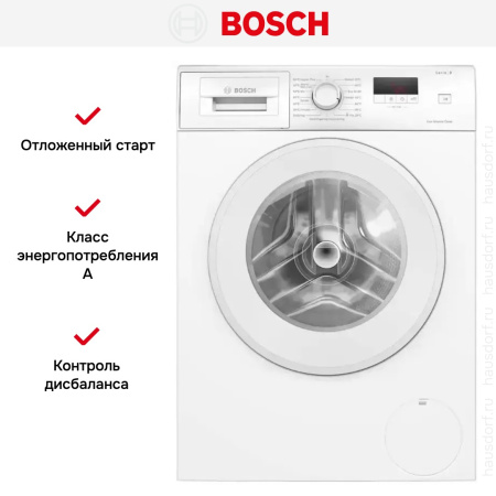 Стиральная машина Bosch WGE02400SN купить за 76&nbsp;250.45 ₽ в Москве с доставкой по РФ