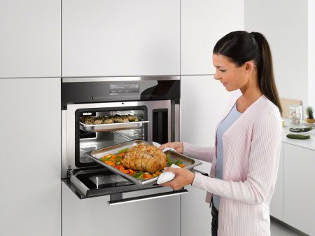 Встраиваемая пароварка Miele DG6800 EDST/CLST купить за 266&nbsp;050 ₽ в Москве с доставкой по РФ