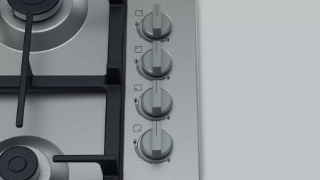 Газовая варочная панель Bosch PBP6C5B93R купить за 123&nbsp;750.37 ₽ в Москве с доставкой по РФ