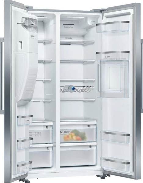 Холодильник Side-by-Side BOSCH KAG93AI30R - купить онлайн, цена 395 300.10 ₽, стоимость доставки по МСК и РФ от 300 рублей, заказать сейчас! Холодильник Side-by-Side BOSCH KAG93AI30R - купить за 395 300.10 ₽ в Москве с доставкой по РФ