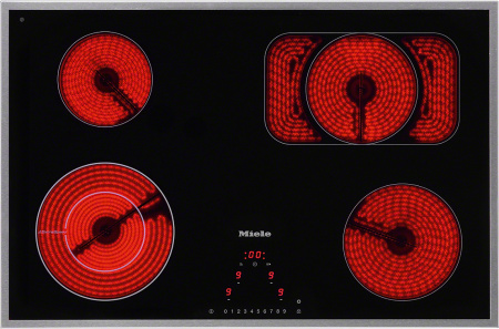Стеклокерамическая варочная панель Miele KM 6212 - купить онлайн, цена 199 100 ₽, стоимость доставки по МСК и РФ от 300 рублей, заказать сейчас! Стеклокерамическая варочная панель Miele KM 6212 купить за 199 100 ₽ в Москве с доставкой по РФ