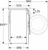 Узкая стиральная машина BOSCH WHA232X1OE купить за 104&nbsp;900.48 ₽ в Москве с доставкой по РФ