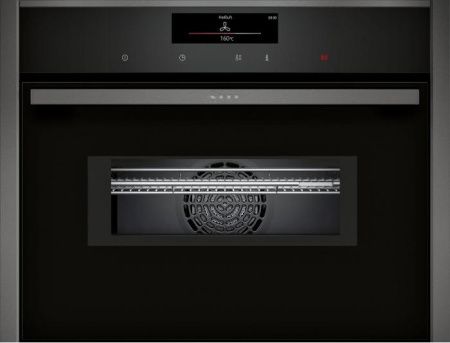 Компактный духовой шкаф Neff C28MT27G1 - купить онлайн, цена 336 000 ₽, стоимость доставки по МСК и РФ от 300 рублей, заказать сейчас! Компактный духовой шкаф Neff C28MT27G1 купить за 336 000 ₽ в Москве с доставкой по РФ